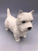 A Beswick West Highland Terrier