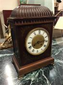 A Mahogany mantle clock