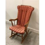 A Pine Rocking Chair