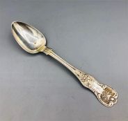 A WCS makers mark silver spoon, Glasgow 1846.