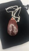 An Agate pendant