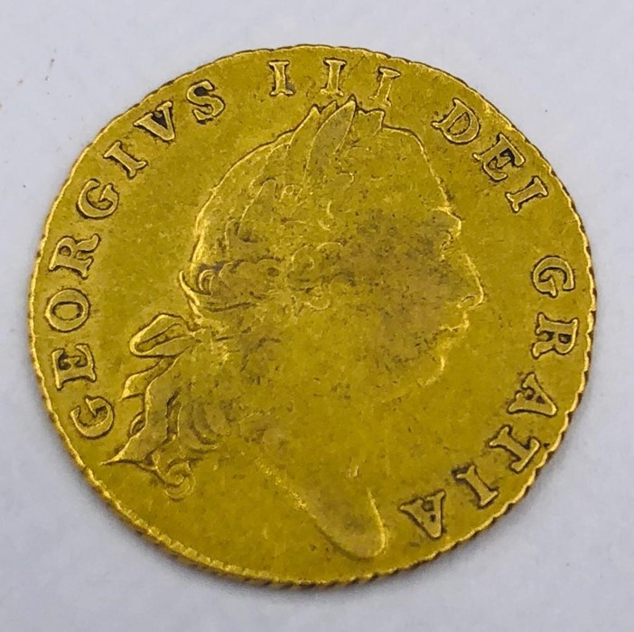 A George III 1803 Half Guinea