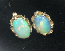 A Pair of Opal earrings