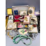 A Large volume of costume jewellery