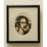 'Odelle' Limited Edition Etching 7/8 by Megan Roodenry's