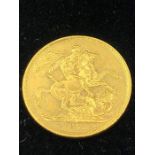 A 1872 Gold Sovereign