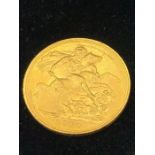 A 1910 Gold Sovereign
