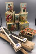 Vintage Children Games And Puzzles