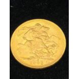 A 1903 Gold Sovereign