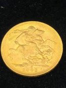 A 1903 Gold Sovereign