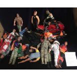 A Large volume of Action Men, assorted vehicles, uniforms etc