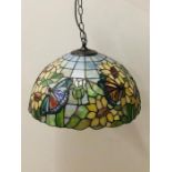 Tiffany style ceiling lamp