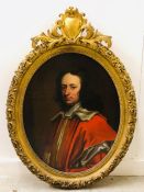 An 18th Century Portrait of Nathaniel Crew, 3rd Baron of Oxford 1671-1674 and Bishop of Durham