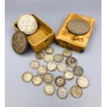 A small selection of coins