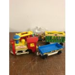 A 1970's Fisher Price Circus Train