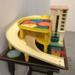 A Vintage, 1970's Fisher Price garage