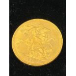 A 1896 Gold Sovereign