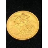 A 1902 Gold Sovereign
