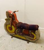 A Vintage Fairground ride, in the form of a bike.