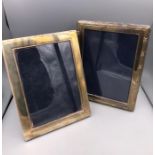 Two Silver Picture Frames