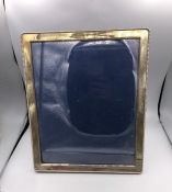 Large Hallmarked Silver Picture Frame