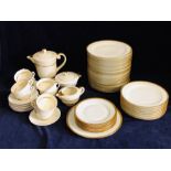A large selection of Limoges china to include, a Tea set consisting of a teapot, milk jug, sugar