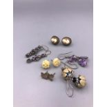 A selection of jewellery, earrings etc.