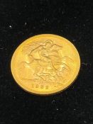 A 1932 Gold Sovereign