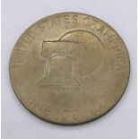 UNITED STATES Coin 1776-1976 Bicentennial Eisenhower Dollar Apollo 11 Moon Landing Dollar