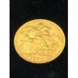 A 1904 Gold Sovereign
