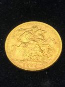 A 1904 Gold Sovereign