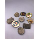A selection of nine Post War Polish Badges