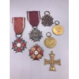 Polish Medals to include: Warsaw Medal 1945, Victory and Freedom Medal 1945, Cross of Merit Bronze
