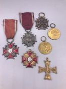 Polish Medals to include: Warsaw Medal 1945, Victory and Freedom Medal 1945, Cross of Merit Bronze
