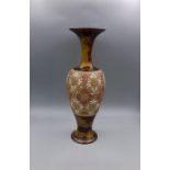 A Doulton Lambeth vase (Doulton & Slaters Patent) AF