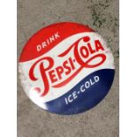 A Vintage style Pepsi Tin Sign