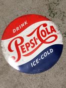 A Vintage style Pepsi Tin Sign