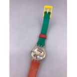 A Swatch watch