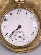 A Howard Pocket watch in 14ct gold