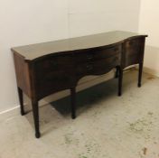 A Mahogany Regency style sideboard.