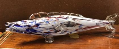 A Murano glass fish