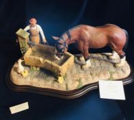 A Country Artists hand painted limited edition model 161/450 by Richard Sefton 'Well Earned Break'