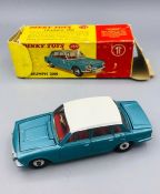 A Dinky Toys Triumph 2000 135 diecast car.