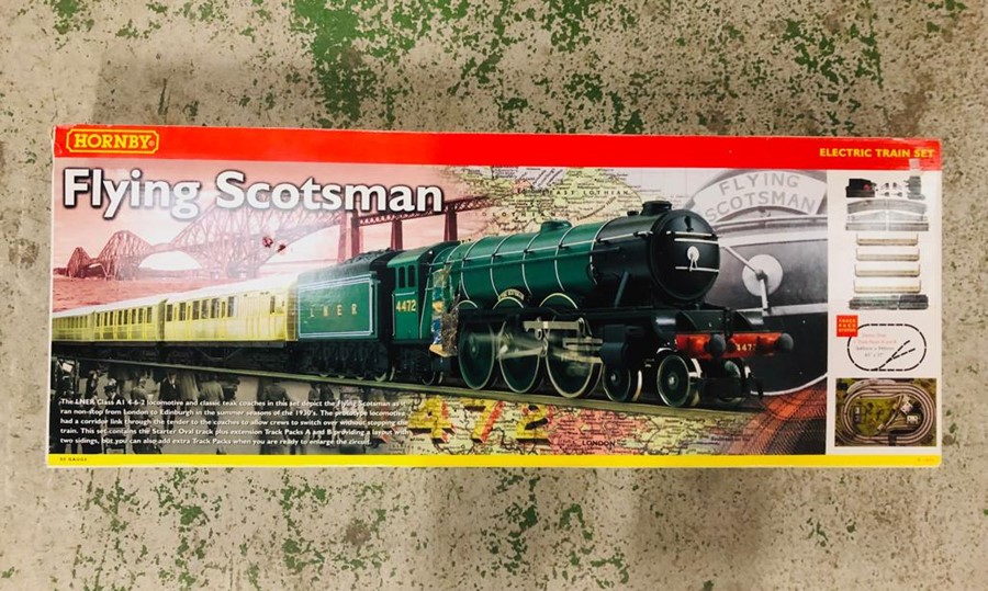 A Hornby Electric Train Set Flying Scotsman