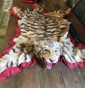 A Tiger Taxidermy rug