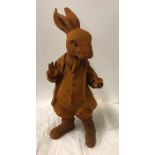 A Rusty figure of a Rabbit