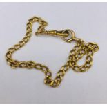 An 18ct gold Albert Chain