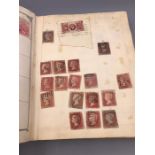 The Lincoln Stamp Album with a wide range of pre decimal stamps from Great Britain and around the
