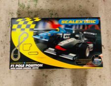 Scalextric F1 Pole Position with Sound Control Centre