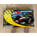 Scalextric F1 Pole Position with Sound Control Centre